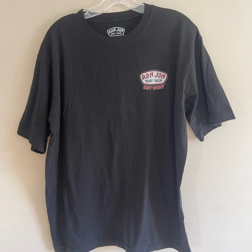 Ron Jon Surf Shop Key West Black T-Shirt Men’s XL Surfing Beach Tee Shirt RonJon - Picture 2 of 4
